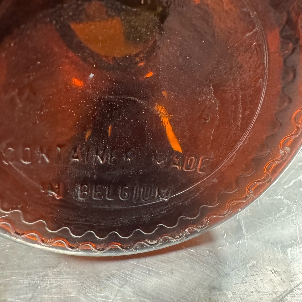 Vintage brown bottle - Picture 2 of 2